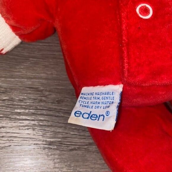 1999 Arthur Baby Kate Read Plush Eden PJs Candy Cane PBS Large 14” Stuffy Rare - Picture 6 of 7